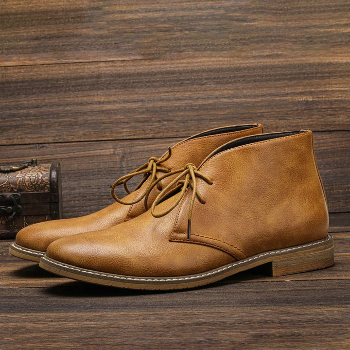 Herold™ | Leder Chukka Stiefel
