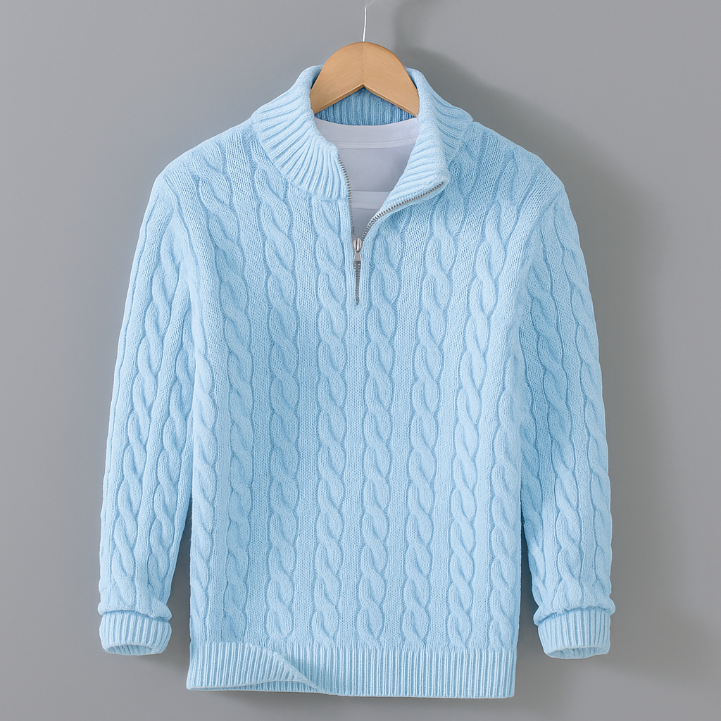 Ansel | Moderne und warme Kapuzenjacke mit Reißverschluss