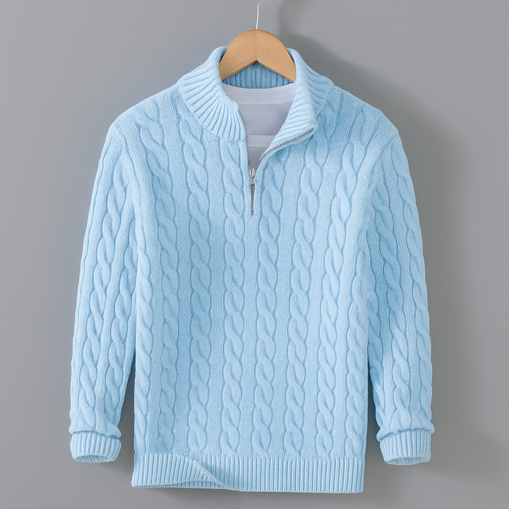 Ansel | Moderne und warme Kapuzenjacke mit Reißverschluss