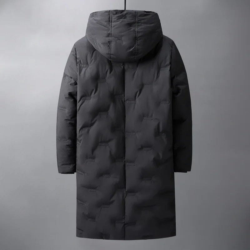 Langes Winterjacke