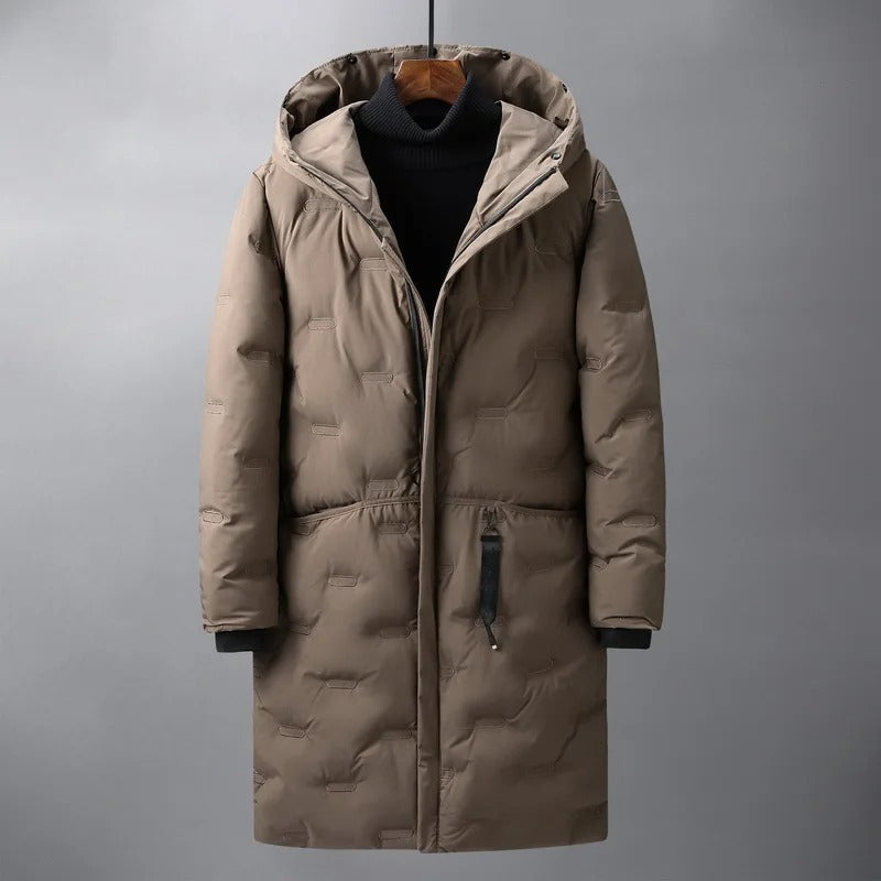 Langes Winterjacke